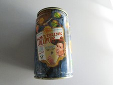 COLLECTION VINTAGE : 2 LOT BOITES MÉTAL PUBLICITAIRES DÉCORÉES