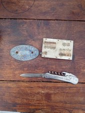 En lot 3 objets bistro anciens