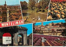 26 - Montélimar - Multivues - Fleurs - Oies - Borne Kilométrique Nationale 7 - C