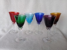 Lot de 6 verres service à