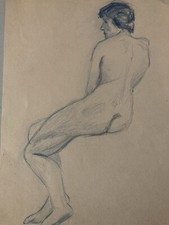 Alfred leymarie dessin - alfred, nu