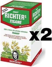 Lot de 2 boîtes de Tisane infusion Ernst Richter 40g - 100% à base de plantes