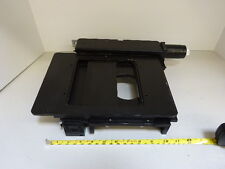 Microscope Pièces Leica Reichert Polyvar Spécimen Étape Table Optiques Comme Est