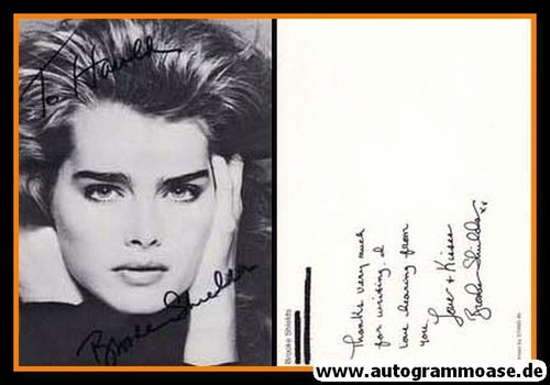 Autographe film brooke - (usa), |