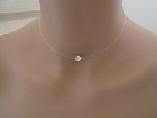 Collier ras de cou cristal