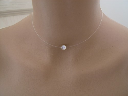 Collier ras cou cristal - ras,
