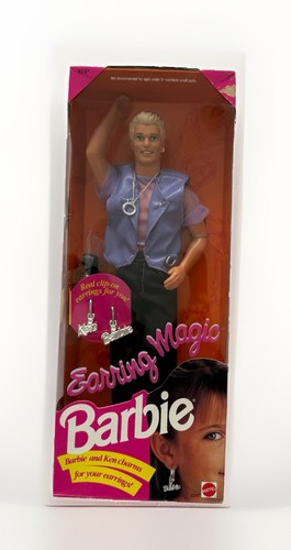 Barbie 1992 ken earring magic - 1992,