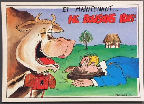Carte postale humoristique - postale,