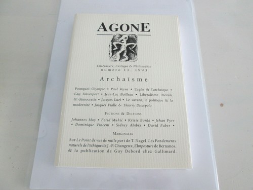 Agone numero 11 - agone,