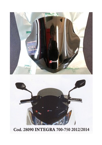 Cupolino fumè honda integra - cupolino,