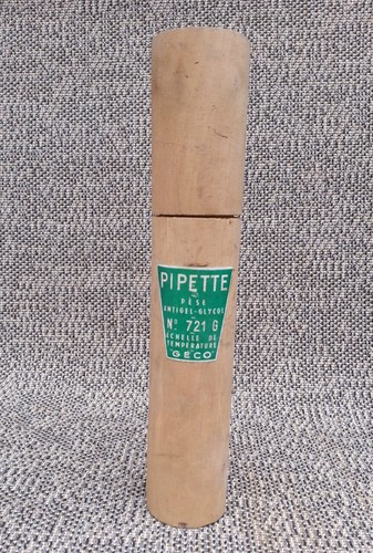Ancienne pipette pése - ,