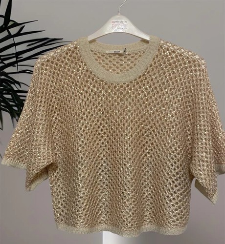 Golden sequins - -,