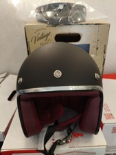 Casque jet retro Stormer pearl