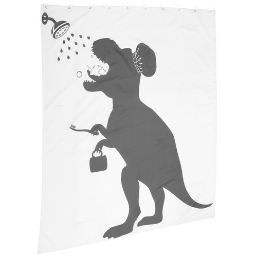 Rideau douche dinosaure - rideau,