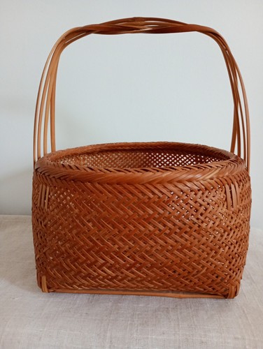Panier asiatique anse en - à,