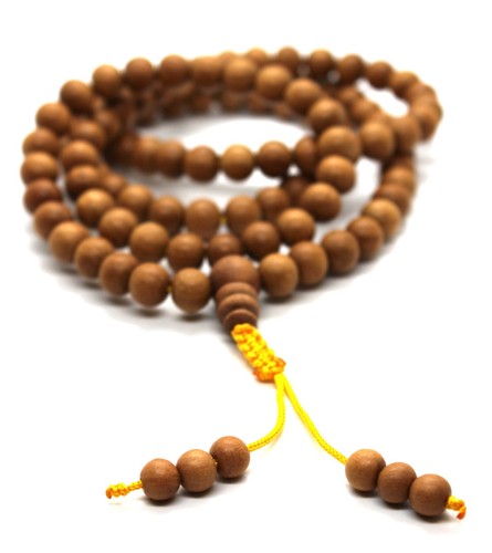 Collier bois santal - collier, en