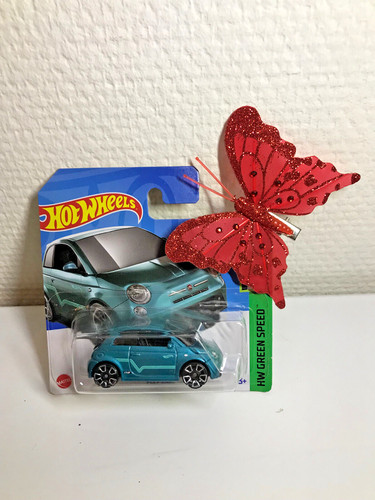 Hot wheels fiat 500e neuf - hot,