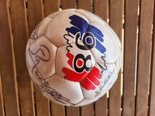Ballon Décathlon Signé Par Des Joueurs De L'olympique De Marseille 1998