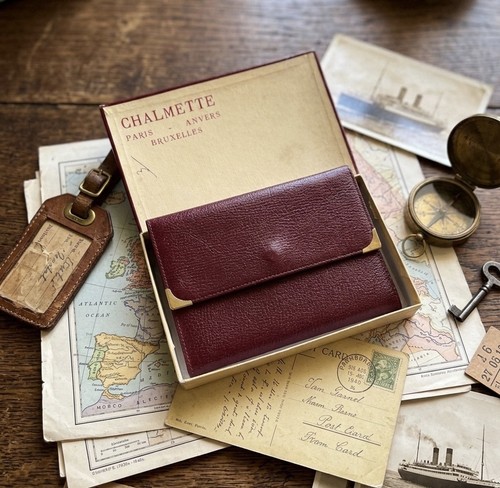 étui passeport vintage - Étui,