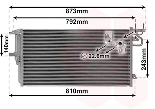 Condenseur climatisation van - climatisation,