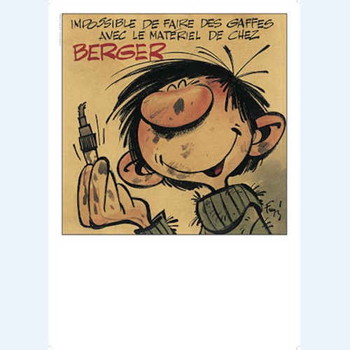 Franquin gaston affiche - franquin,