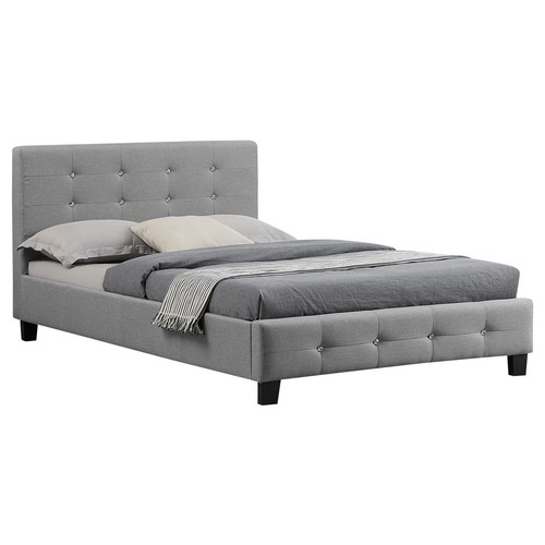 Lit simple avec sommier
