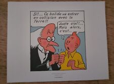 planche Tintin moulinsart