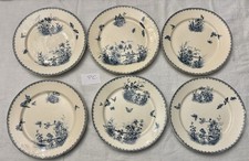 6 ASSIETTES PLATES EN FAIENCE