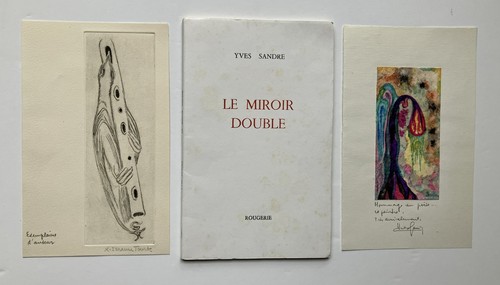 Miroir double avec - "le,