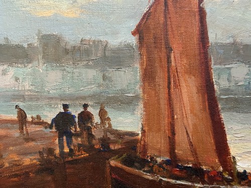 Tableau ancien marine - tableau,