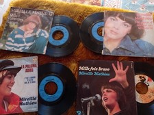 Mireille Mathieu – lot de 4