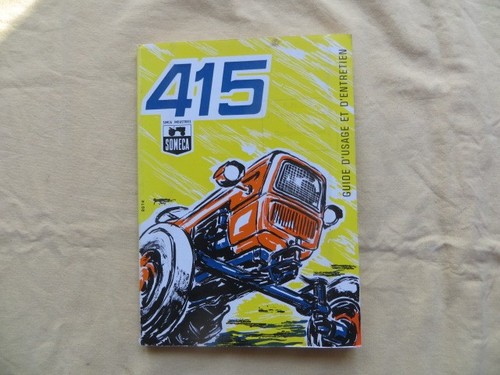 Tracteur someca 415 - someca,