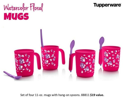 Tupperware mug set cups - tupperware, &
