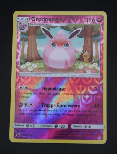 Carte pokemon 111 - carte, grodoudou