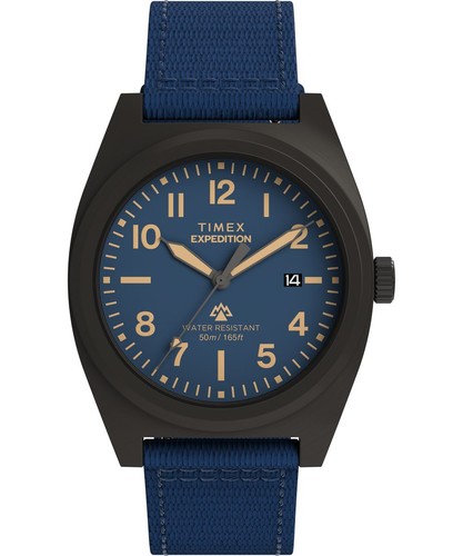 Timex montre bleu analogique - montre,