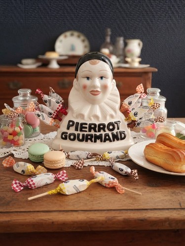 Pierrot gourmand buste - pierrot,