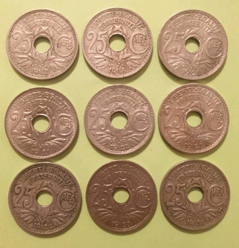 Monnaie france 1917 à 1931 - monnaie,