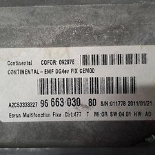 Ecran GPS CITROEN DS4 (B75) 1 phase 1 1612226980	