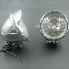 Universel 12V moto LED phare lampe antibrouillard plongée spot lumière scooter