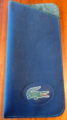 étui lunettes lacoste vintage - Étui,