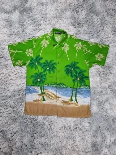 Chemise hawaïenne motif plage