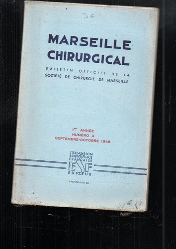Livre marseille chirurgical - livre,