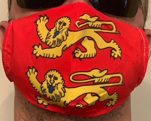 Masque drapeau normand - masque,