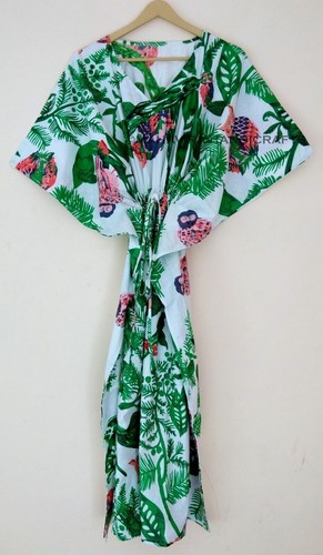 Maxi robe caftan hippie - , en