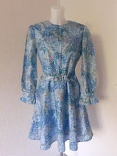 robe vintage nylon blouse satin