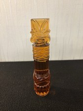 Totem ambre brillant en cristal de Saint Louis h : 23.5 cm