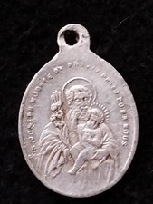 Ancienne médaille religieuse Saint Joseph aluminium