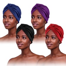 4 Pièces Turban pour Femme