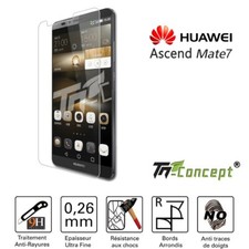 Huawei Ascend Mate 7 - Vitre de Protection Crystal - TM Concept®