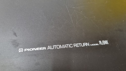 Inscription platine vinyle - inscription, de